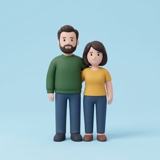 Two people