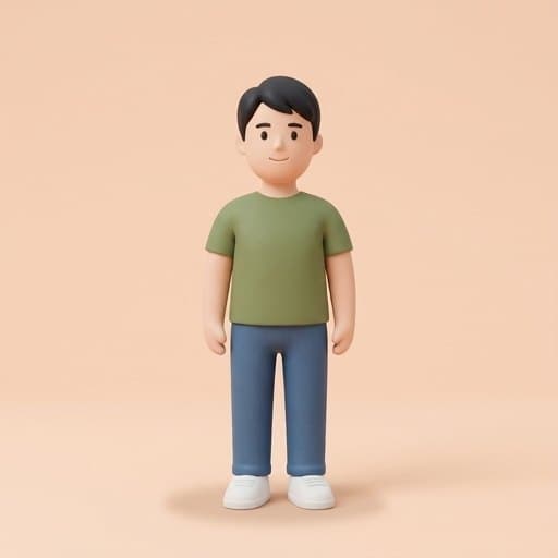 One person